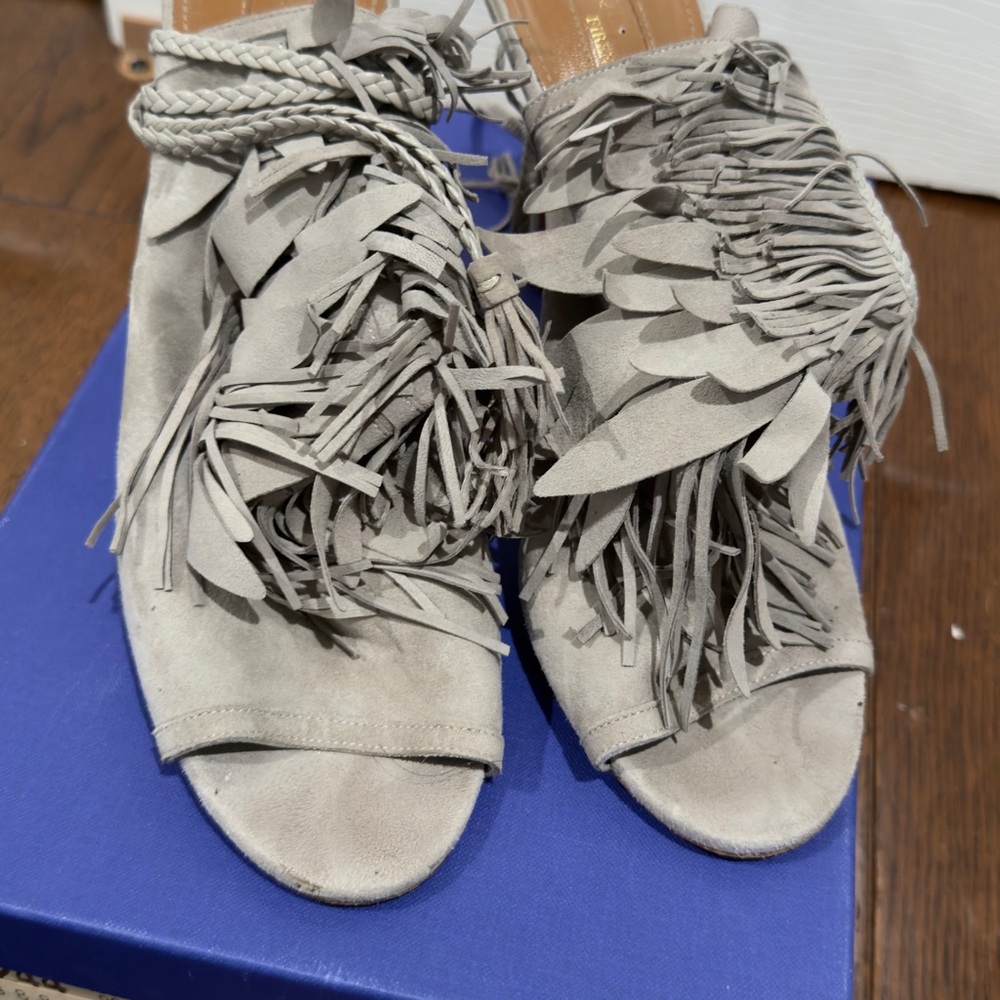 Aquazzura So Pocahontas Sandal 105